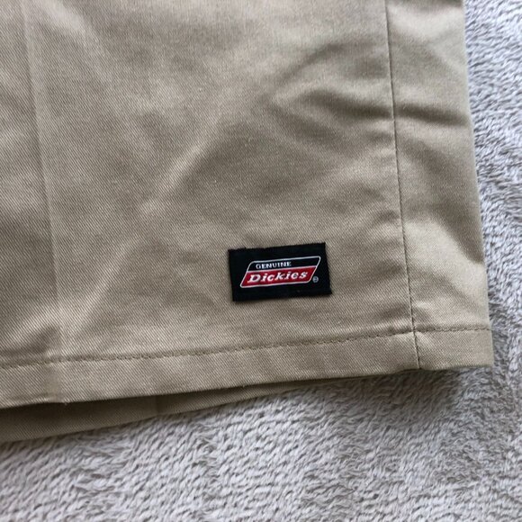Dickies Men's Work Shorts Size 32 Classic Fit Workwear Khaki Relaxed Tan Casual - Picture 9 of 13